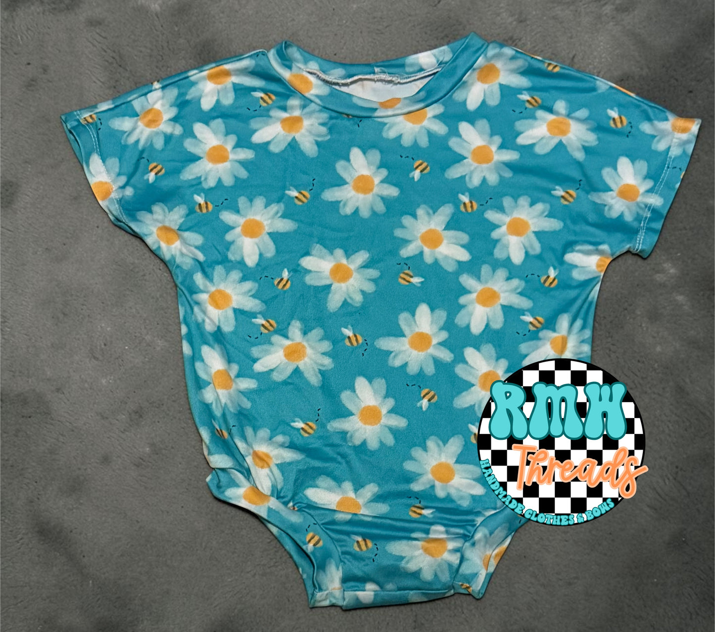 Floral Tee romper