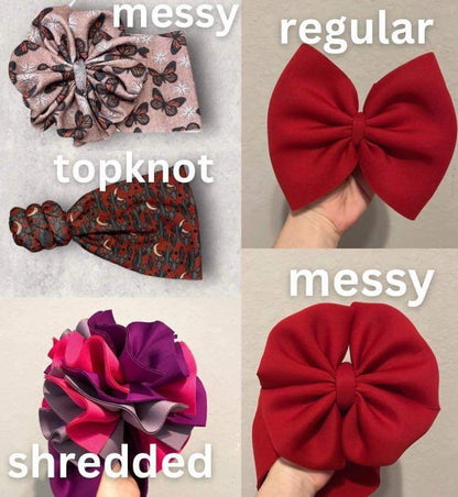 Shredded headwrap